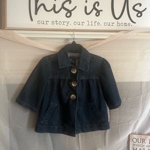 Baccini size medium jean jacket